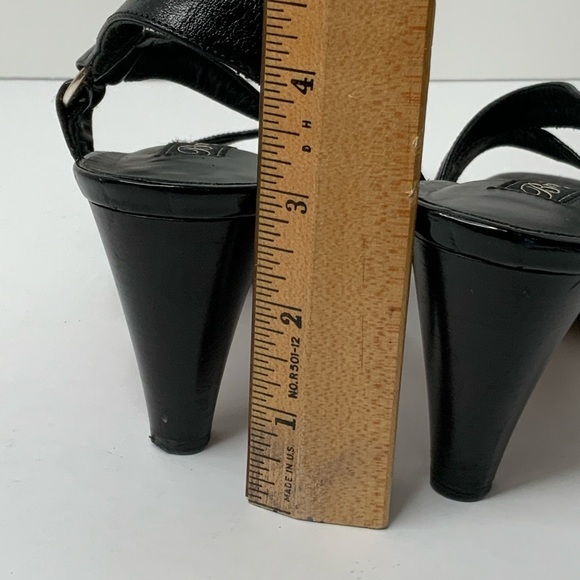 Brighton Rhodes black sling back sandals SZ 6M EUC - Picture 6 of 12